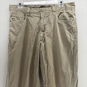 Tommy Bahama Men's 33x30 IslandZone Performance 5-Pocket Pants- Tan Khaki EUC